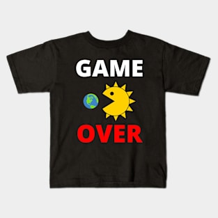 GAME OVER - GLOBAL WARMING - CLIMATE CHANGE AWARENESS Kids T-Shirt